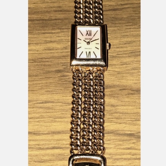 ✨ Ecclissi Rose Sterling Silver 3 Strand MOP Dial Women's Watch 33832 [099WEI] ✨ - Picture 6 of 6